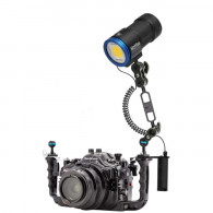 15,000-Lumen Video Light – Remote Control Ready – Built-In Blue Light